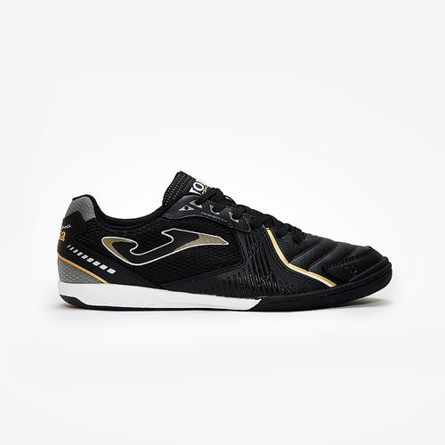 Chuteira de Futsal Joma Dribling - Preto e Branco