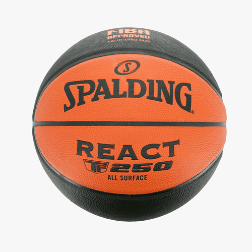 KIT 5 Bolas De Basquete Spalding React TF-250 FIBA - Tamanho 7