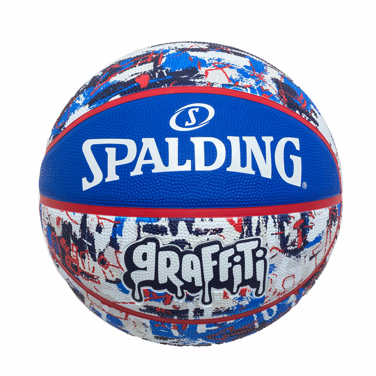 Bola De Basquete Spalding Graffiti - Azul-1