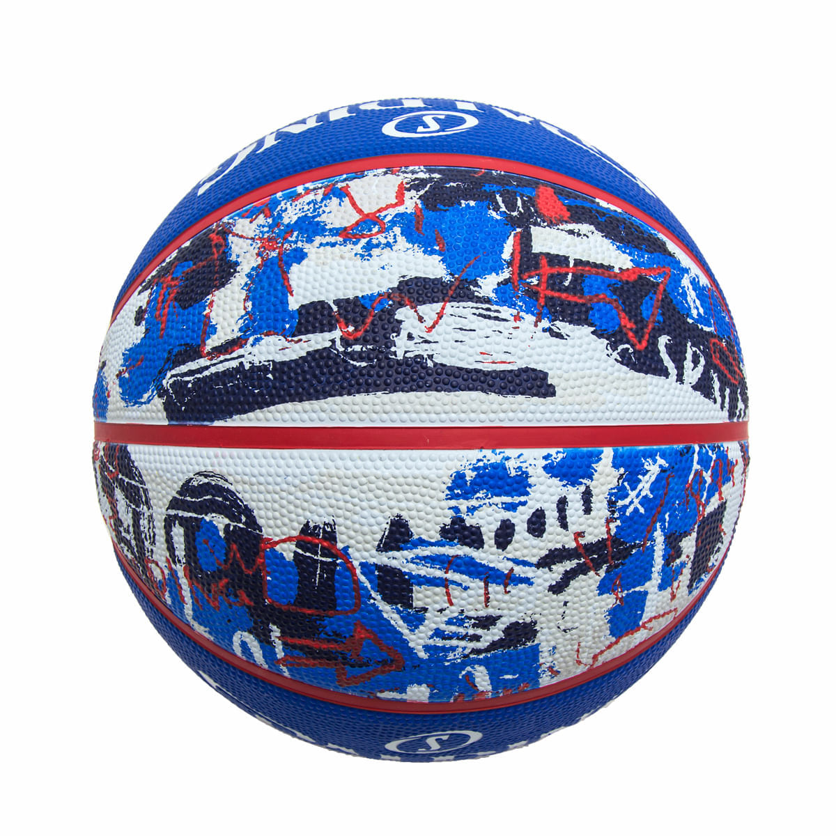 Bola De Basquete Spalding Graffiti - Azul-5