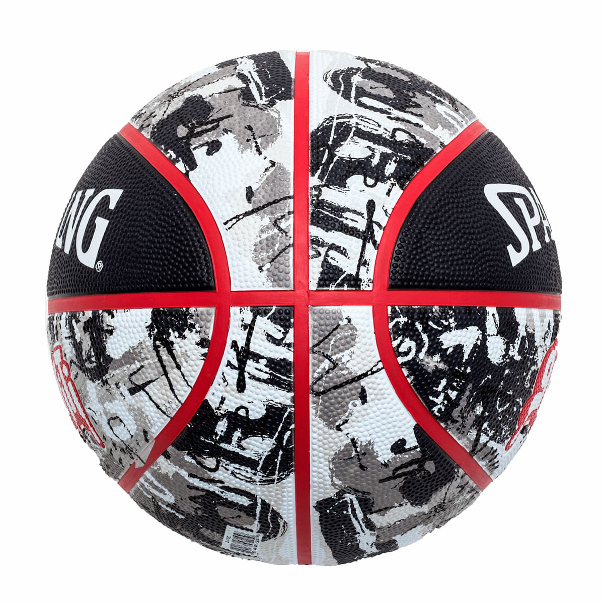 Bola De Basquete Spalding Graffiti - Preto-4