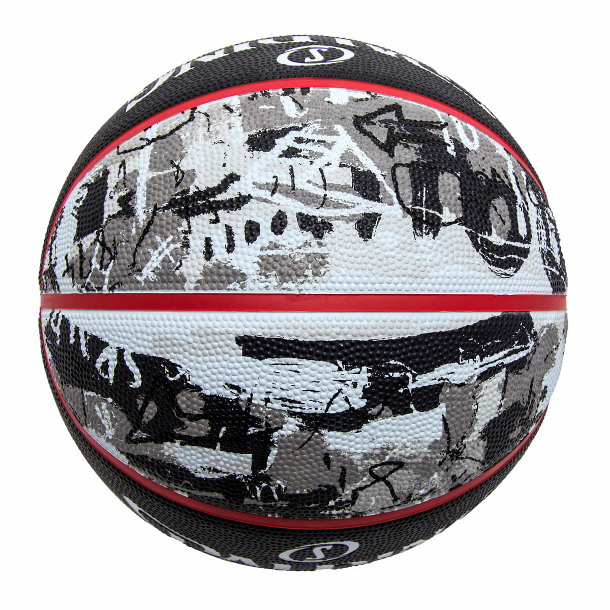 Bola De Basquete Spalding Graffiti - Preto-5
