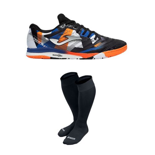 KIT Chuteira de Futsal Joma Regate Rebound + Meião