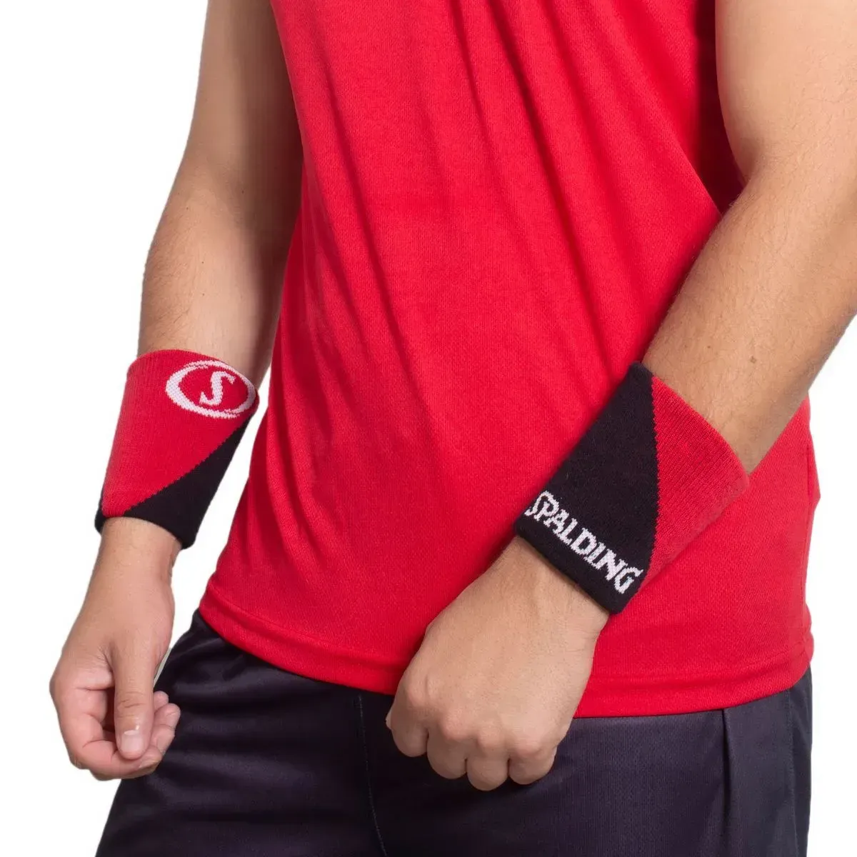 KIT Bola De Basquete Spalding Streetball + Brinde Munhequeira Vermelha-4