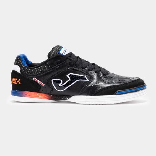 Chuteira de Futsal Joma Top Flex - Preto e Azul