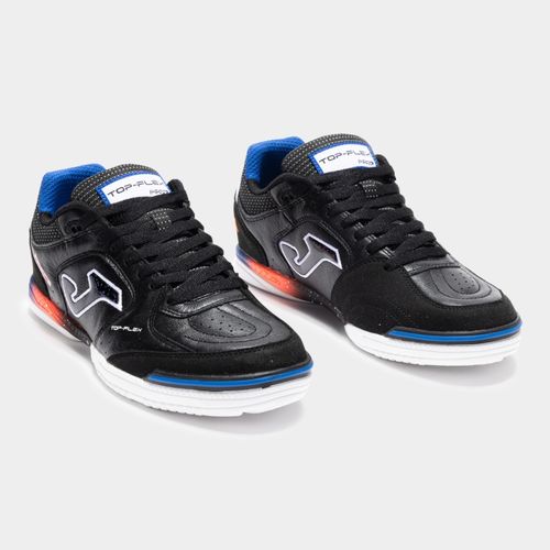 Chuteira de Futsal Joma Top Flex - Preto e Azul