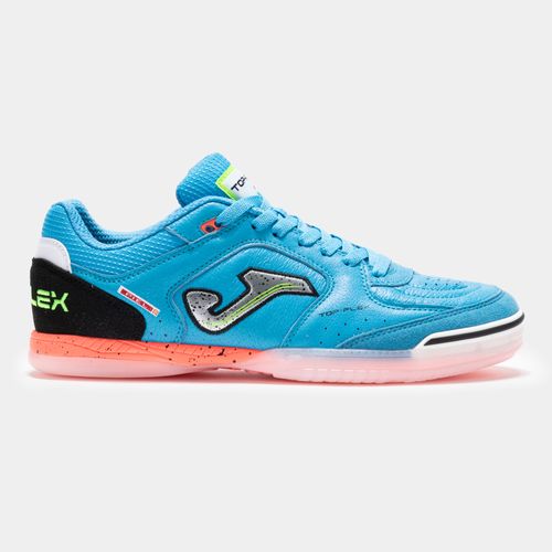 Chuteira de Futsal Joma Top Flex - Azul Turquesa
