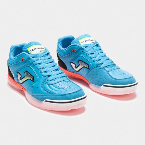 Chuteira de Futsal Joma Top Flex - Azul Turquesa