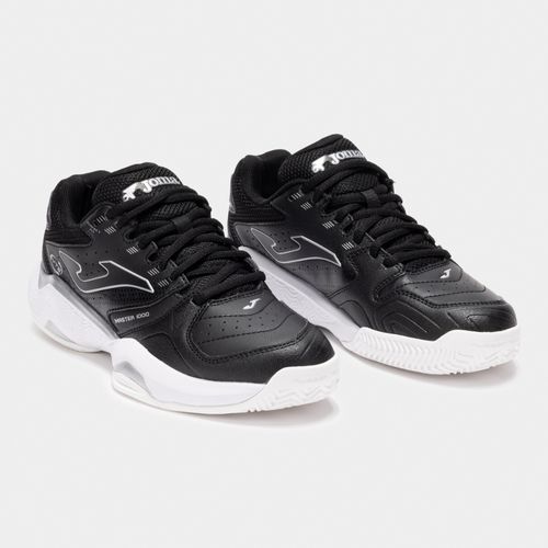 Tênis Joma Master 1000 Lady (Saibro) - Preto/Branco/Cinza