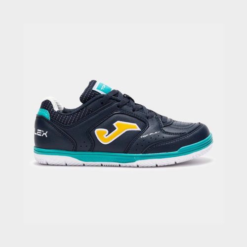 Chuteira de Futsal Joma Top Flex Infantil - Azul Marinho