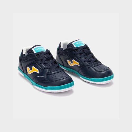 Chuteira de Futsal Joma Top Flex Infantil - Azul Marinho