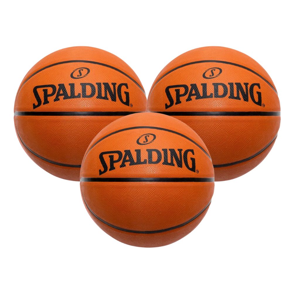 KIT 3 Bola de Basquete Spalding Streetball - Tamanho:07-0