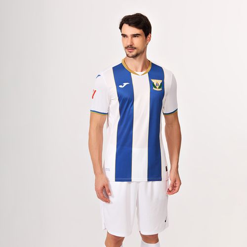 Camisa Joma Leganes I 24/25 - Branco e Azul