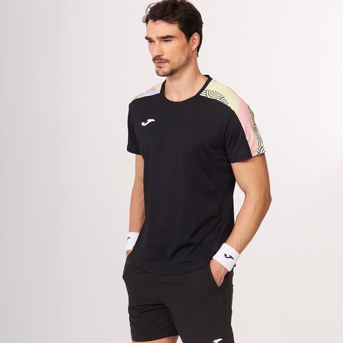 Camiseta Joma Challenge  - Preto e Verde