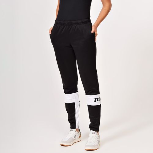 Calça Joma Crew IV Woman - Preto e Branco