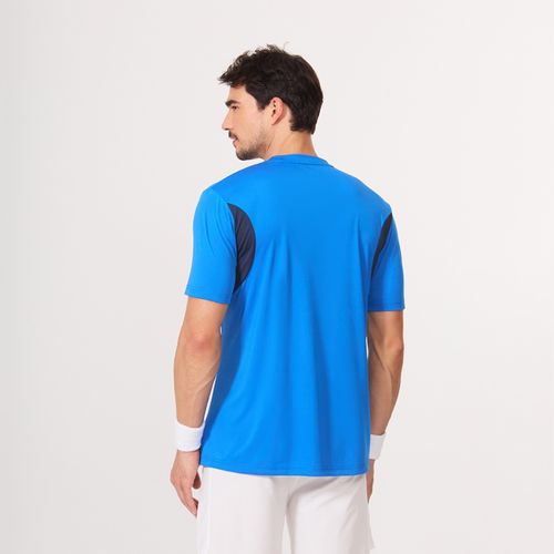 Camiseta Joma Winner III - Azul Royal e Azul Marinho