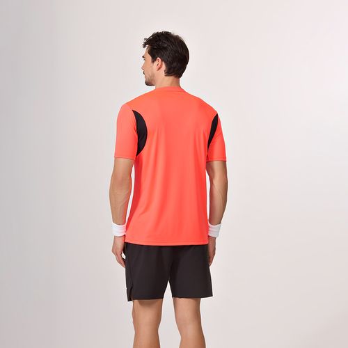 Camiseta Joma Winner III - Coral e Preto