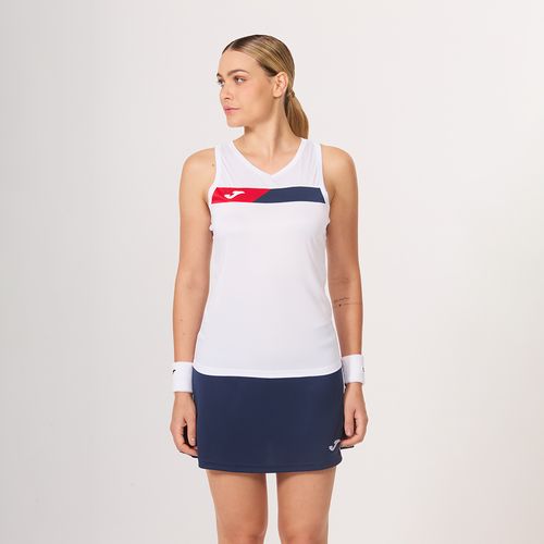 Regata Joma Court Lady - Branco e Marinho