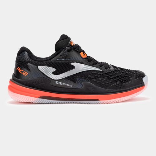 Tênis Joma Ace (Saibro) - Preto/Laranja/Cinza