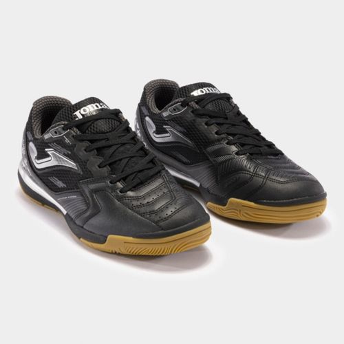 Chuteira de Futsal Joma Liga 5 - Preto e Cinza