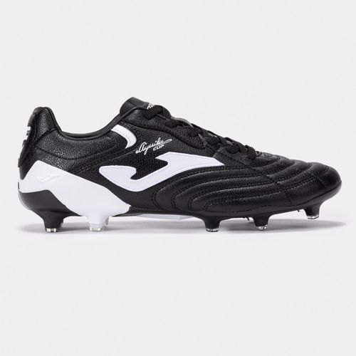 Chuteira de Campo Joma Aguila Cup - Preto e Branco