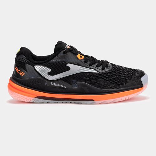 Tênis Joma Ace (Quadra Rápida) - Preto/Laranja/Cinza