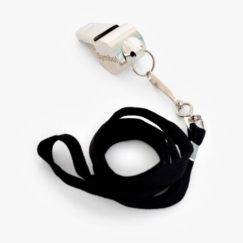 Apito uhlsport Com Cordão - Prata e Preto