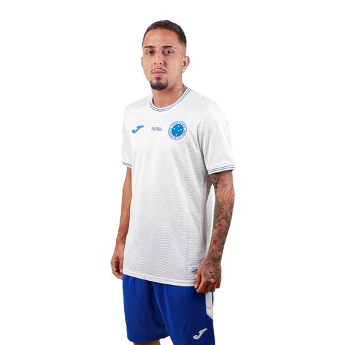 Camiseta de Futsal Joma Home Cruzeiro - Branco