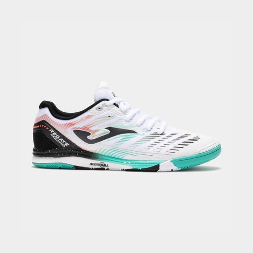 Chuteira de Futsal Joma Regate Rebound - Branco/Azul/Preto