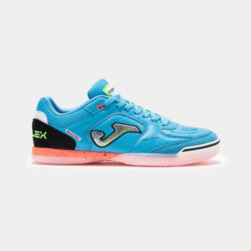 Chuteira de Futsal Joma Top Flex - Azul Turquesa