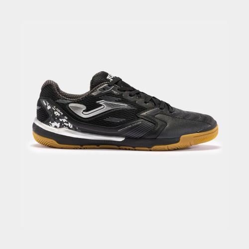 Chuteira de Futsal Joma Liga 5 - Preto e Cinza