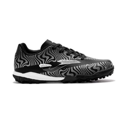 Chuteira de Society Joma Evolution Infantil - Preto e Branco
