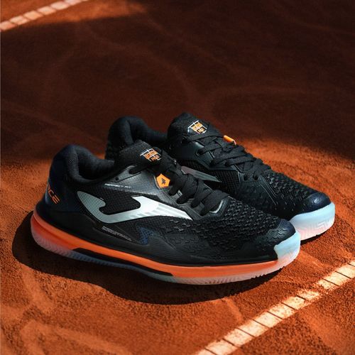 Tênis Joma Ace (Saibro) - Preto/Laranja/Cinza