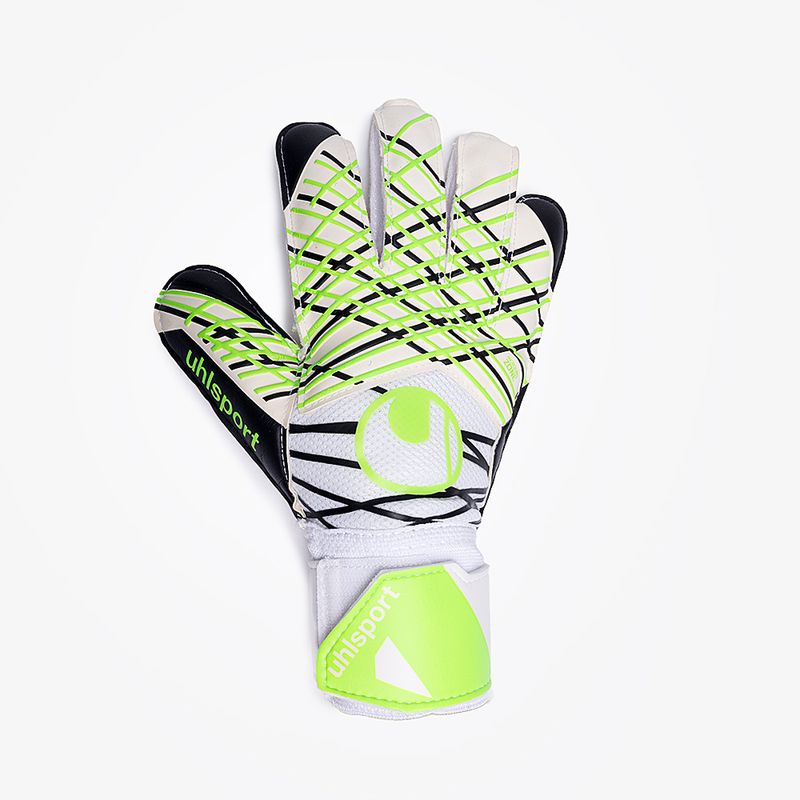 Luva-De-Goleiro-uhlsport-Soft-Advanced-Branco-e-Verde-1