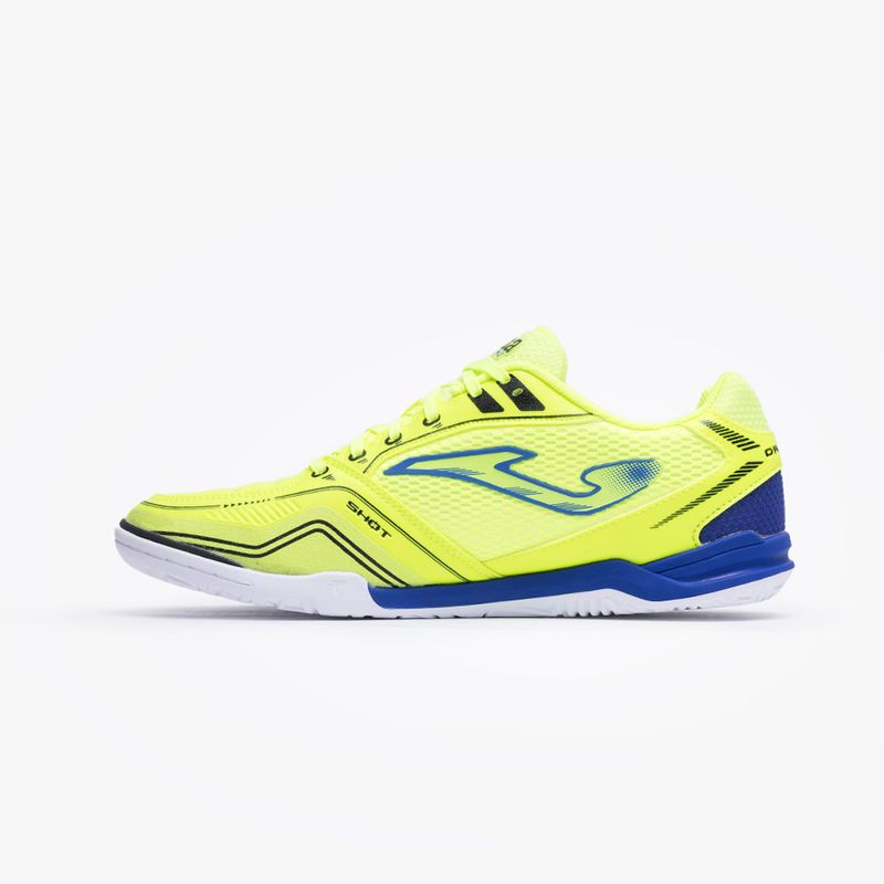 Chuteira-de-Futsal-Joma-Dribling-Preto-Verde-e-Azul-Royal-2