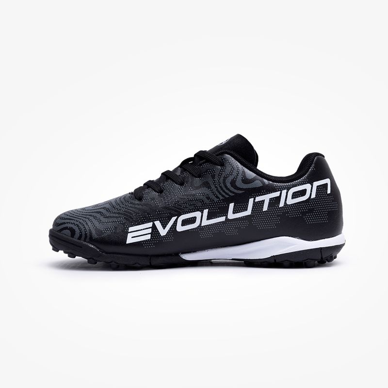 Chuteira-de-Society-Joma-Evolution-Infantil-Preto-e-Branco-2