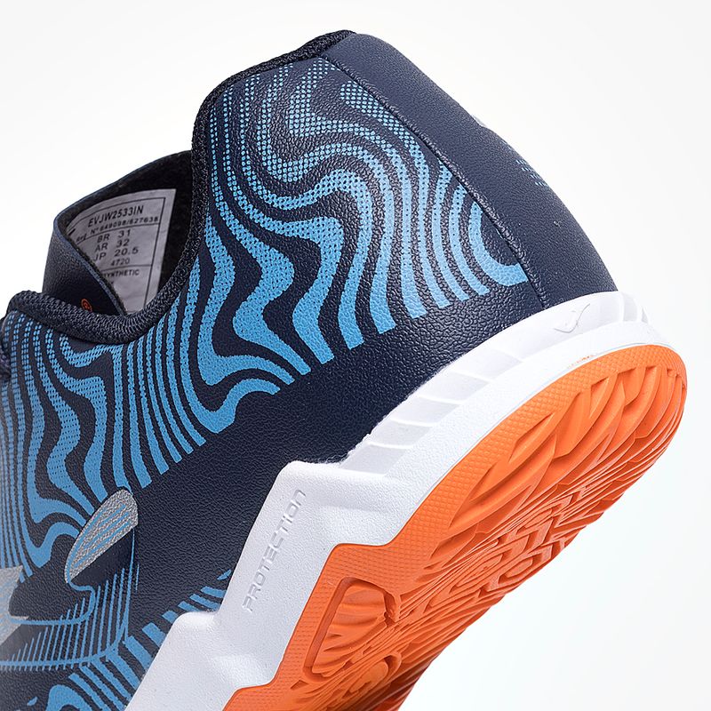 Chuteira-de-Futsal-Joma-Evolution-Azul-e-Laranja-8