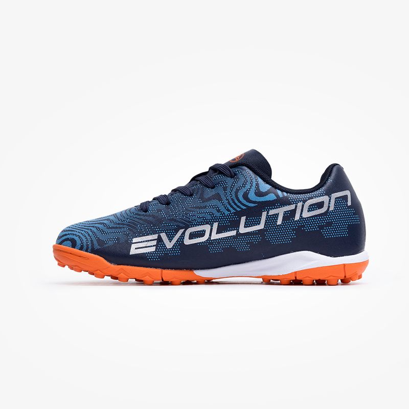 Chuteira-de-Society-Joma-Evolution-Azul-e-Laranja-2