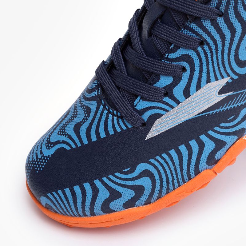 Chuteira-de-Society-Joma-Evolution-Azul-e-Laranja-7