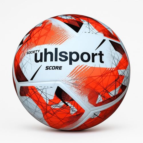 Bola de Futebol Society uhlsport Score - Branco/Preto/Laranja