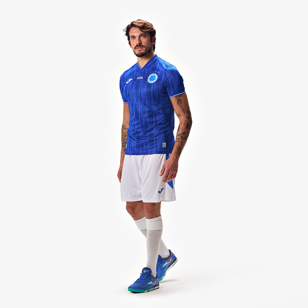 Camisa de Futsal Joma Home Cruzeiro Masculina-1