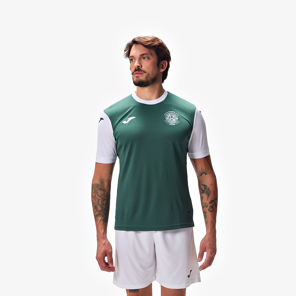 Camisa Joma Hibernian I 25/26 Verde e Branco-0