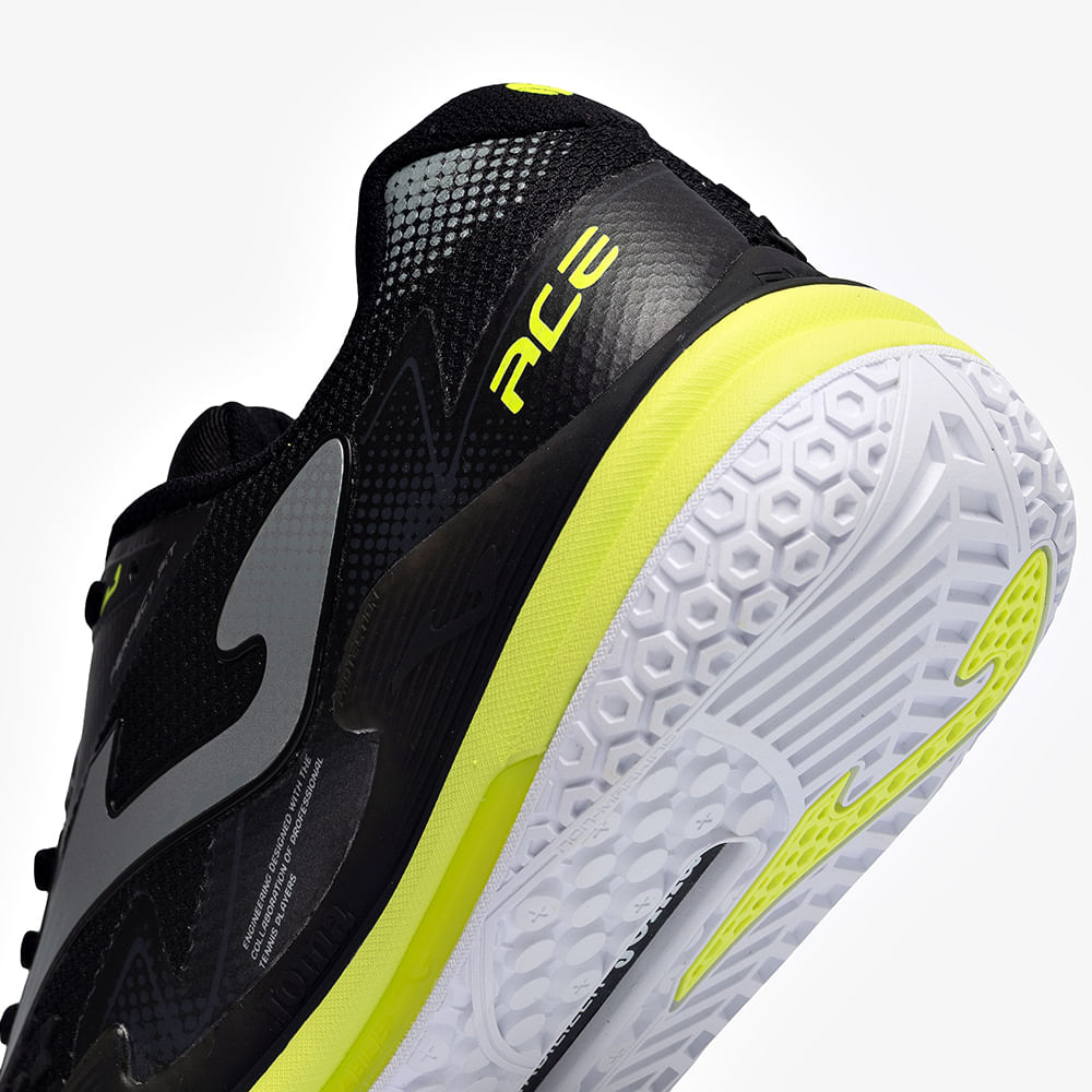 Tênis Joma Ace (Quadra Rápida) Masculino Preto-7