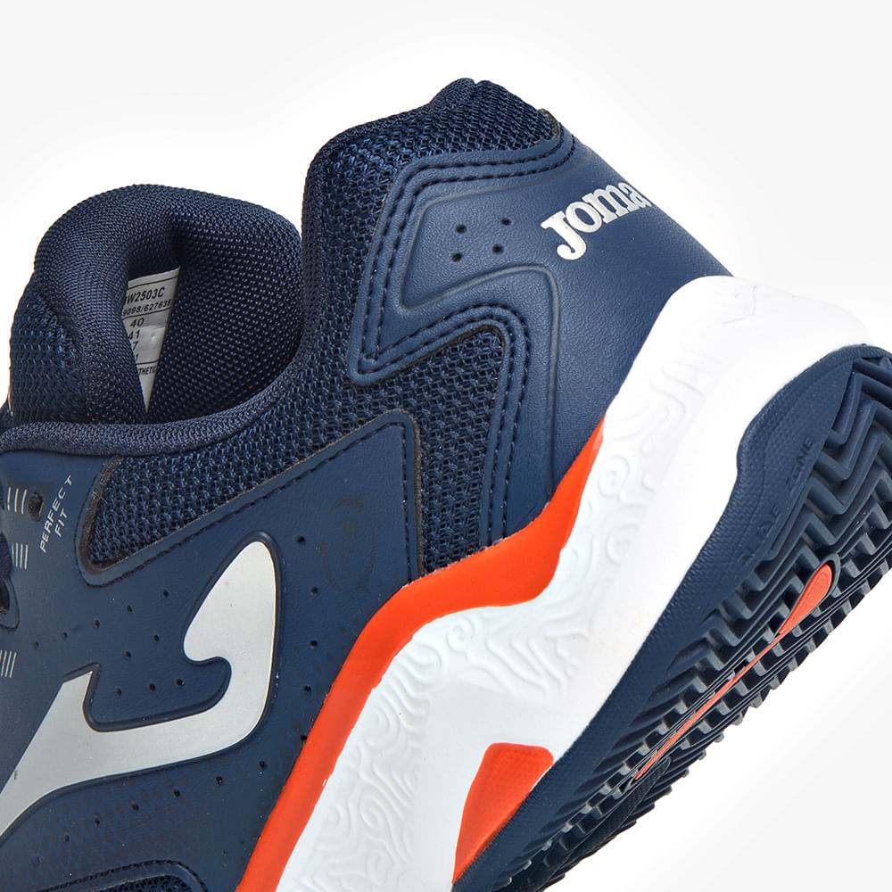 Tênis Joma Master 1000 (Saibro) Masculino Marinho e Laranja-6