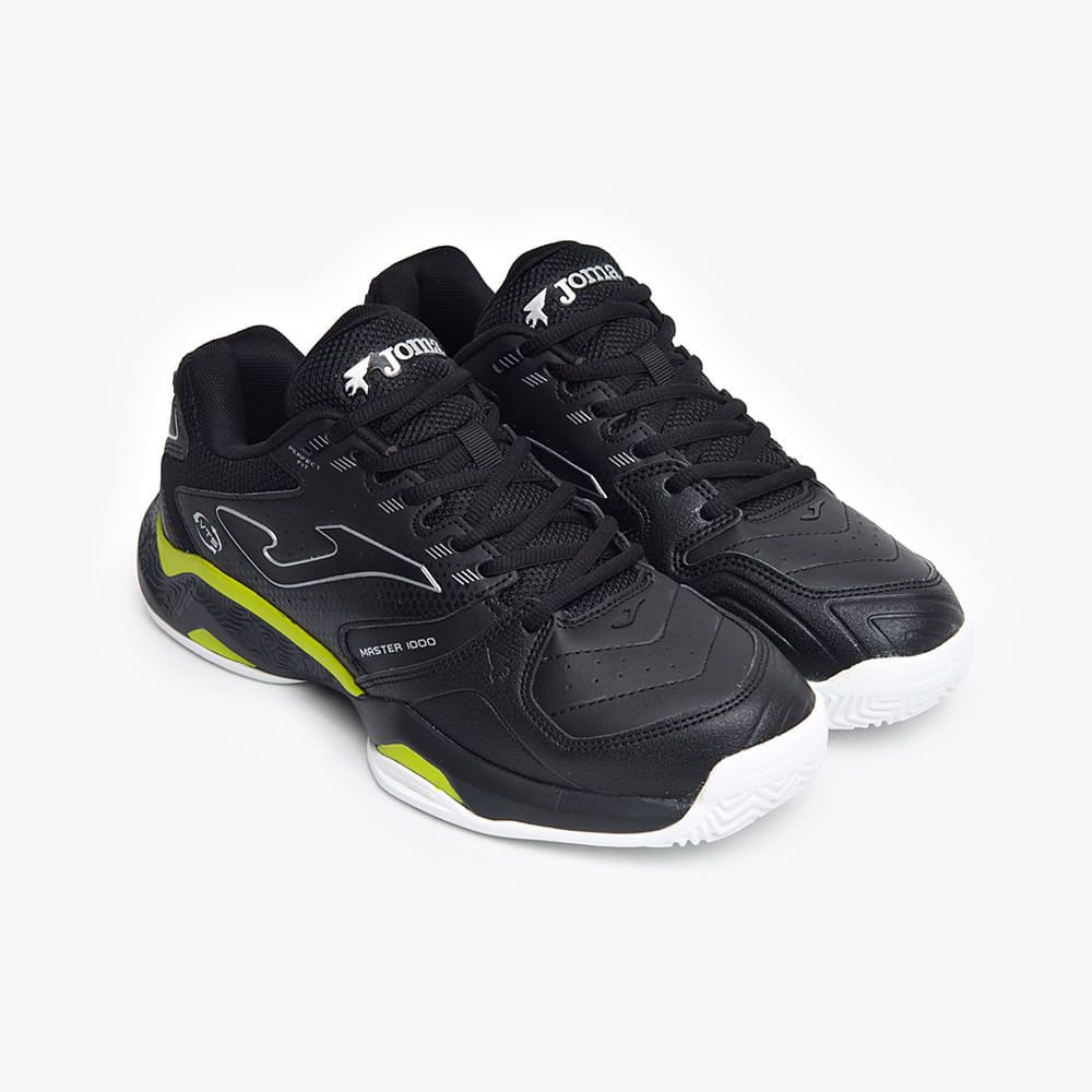 Tênis Joma Master 1000 (Saibro) Masculino Preto e Amarelo-2