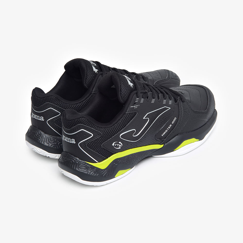 Tênis Joma Master 1000 (Saibro) Masculino Preto e Amarelo-3