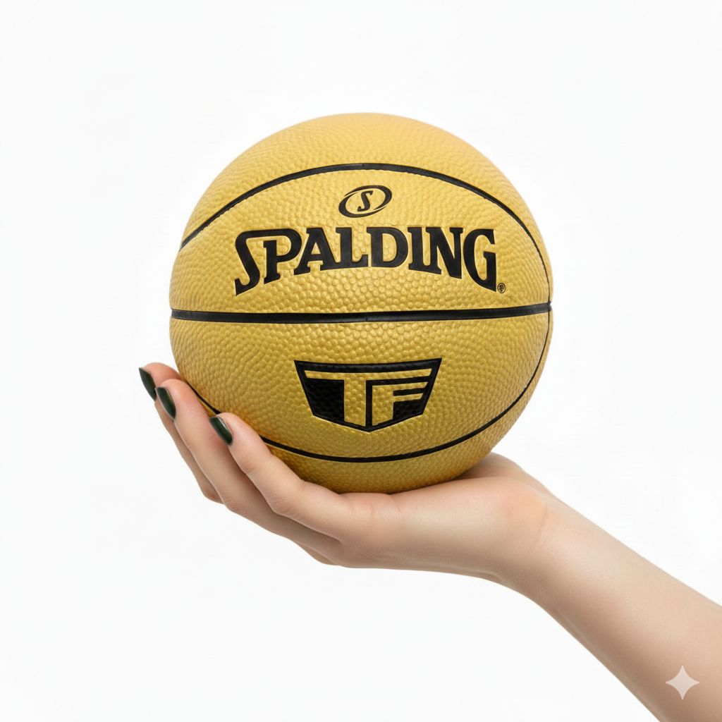 Mini Bola de Basquete Spalding TF-Gold-0