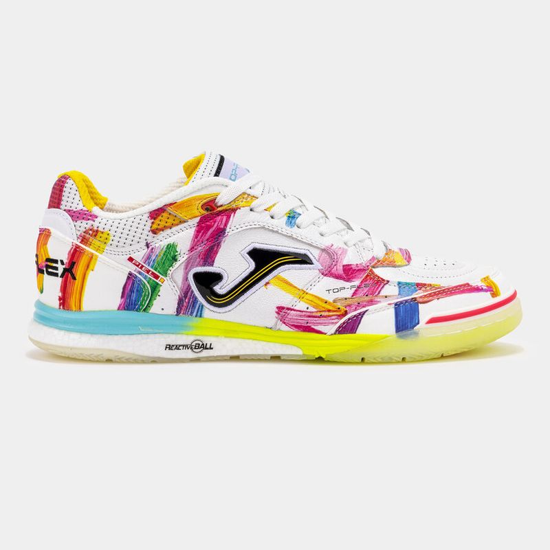 シューズ joma / TOP FLEX REBOUND 2602 IN (27.5) Chuteira Futsal Joma Top Flex Rebound Graffiti