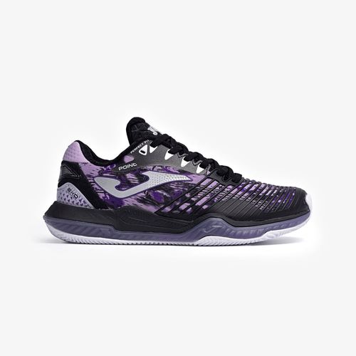 Tênis Joma Point (Saibro) Feminino Preto e Roxo