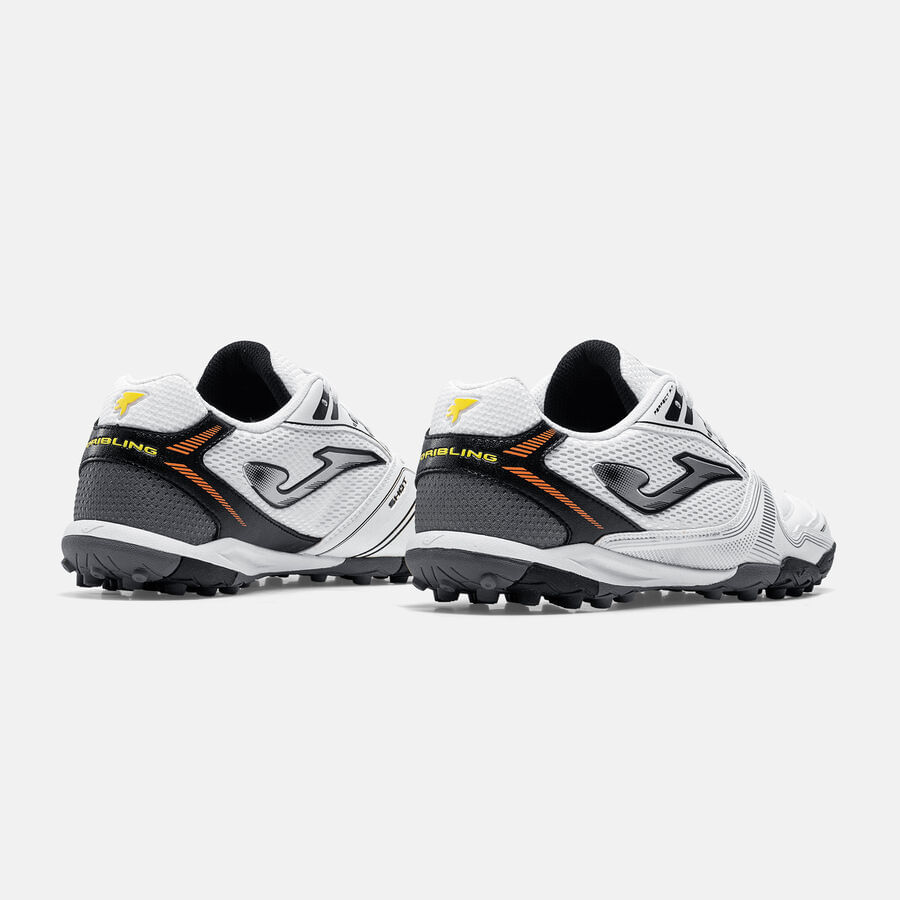 Chuteira de Society Joma Dribling Masculina Branco e Cinza-2